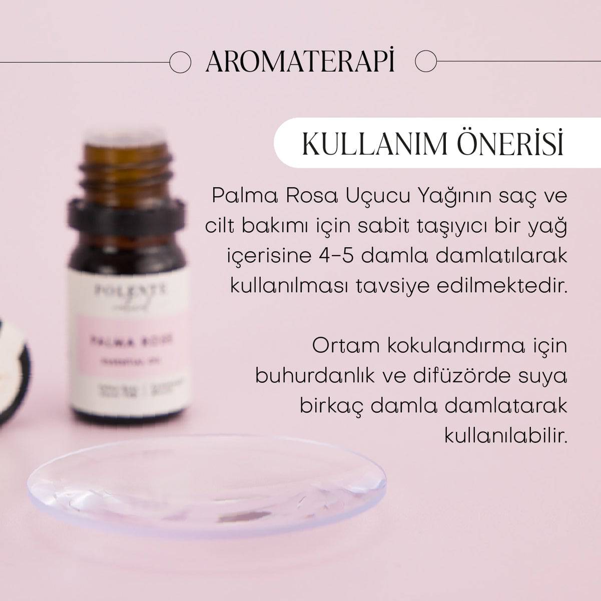 Palma Rosa Uçucu Yağı (5 ml)