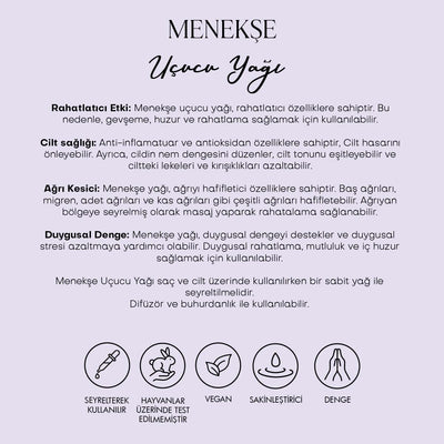 Menekşe Uçucu Yağı (5 ml)