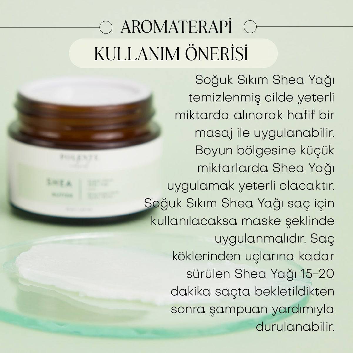 Shea Butter - Soğuk Sıkım (50 ml)