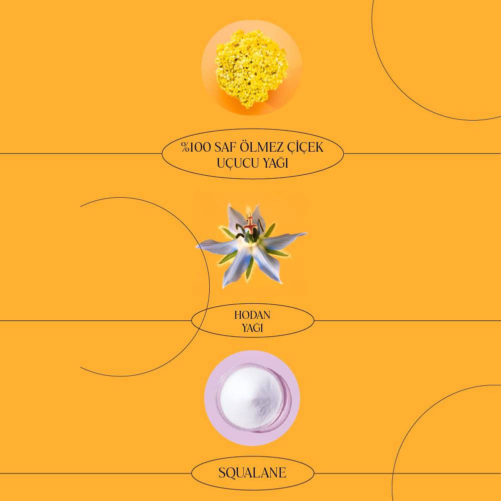 Ölmez Çiçek Kırışıklık Karşıtı Yüz Kremi (50 ml)