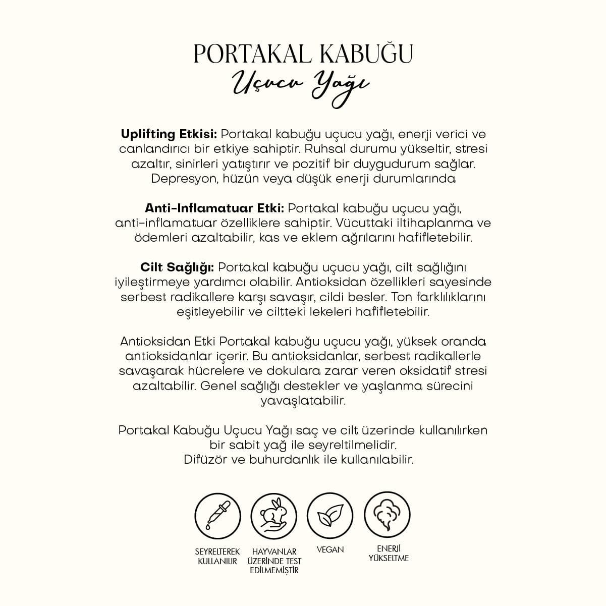 Portakal Kabuğu Uçucu Yağı (10 ml)