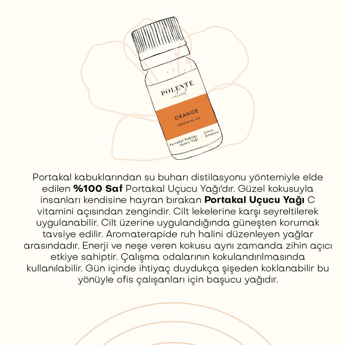 Portakal Kabuğu Uçucu Yağı (10 ml)