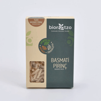 Biorootzo Glutensiz Basmati Pirinç Fusilli Makarna 200 g