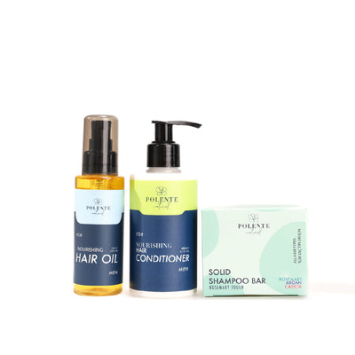 Men's Hair Care Set - Erkekler İçin  3’lü Saç Bakım Seti