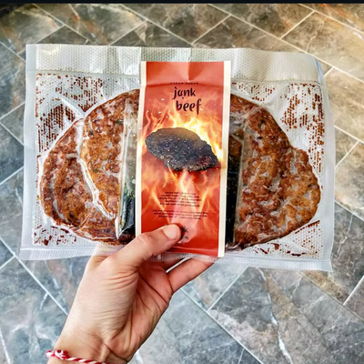 Junk Vegan Beef (2 adet) 150gr