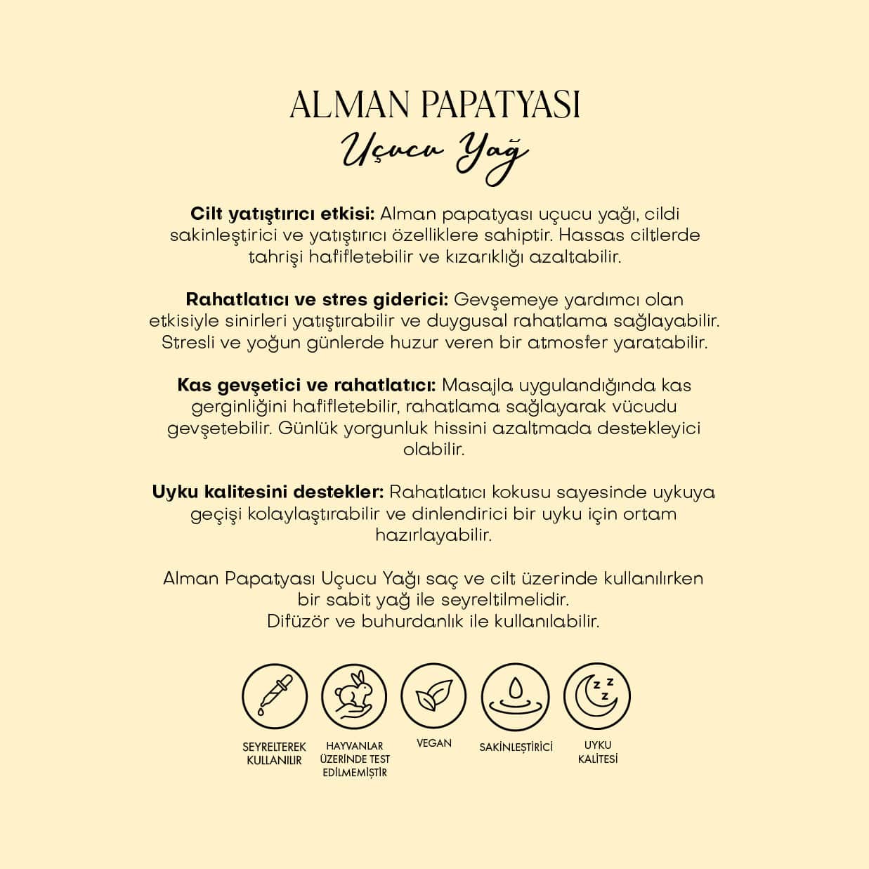 Papatya Uçucu Yağı & Papatya Suyu - %100 Saf Seri
