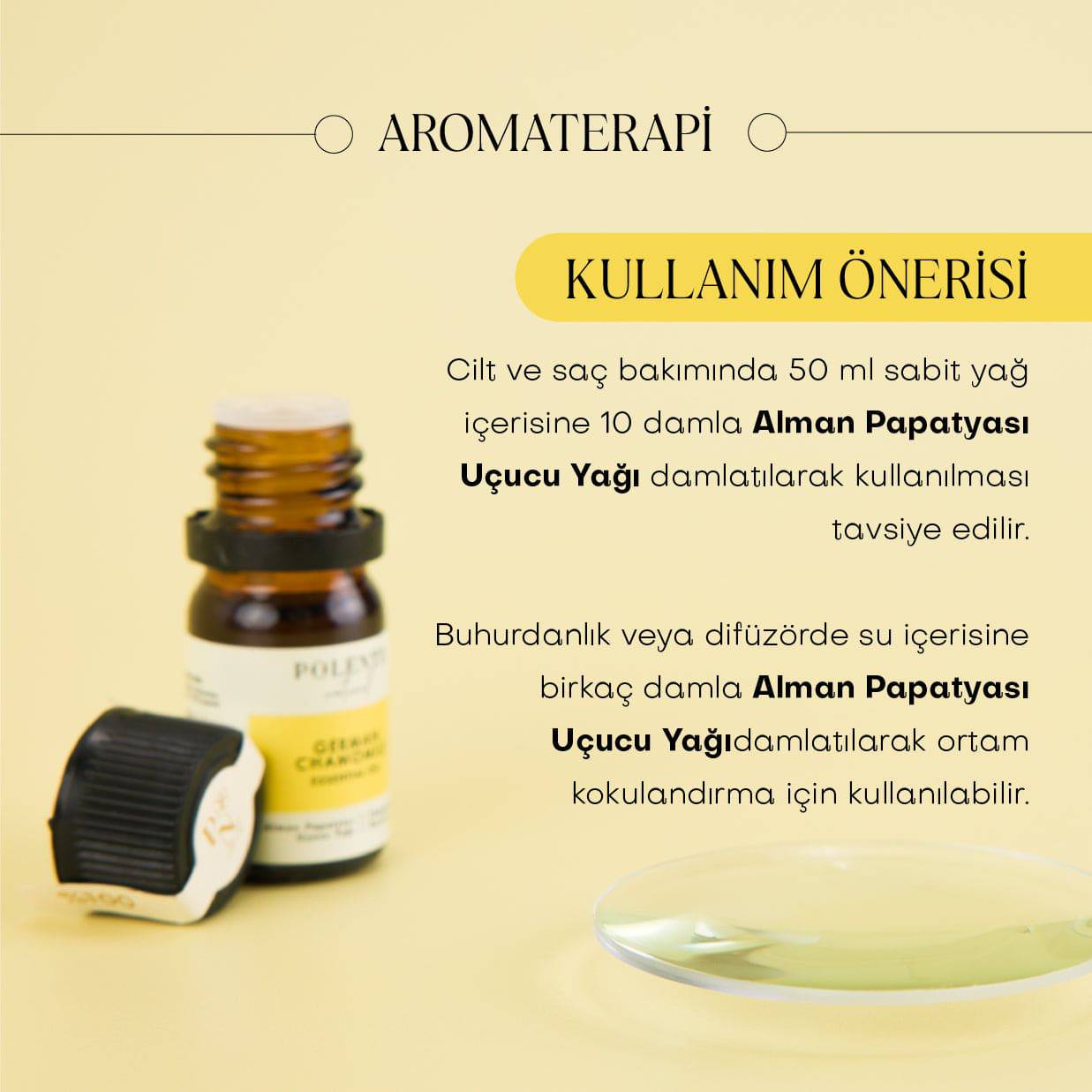 Papatya Uçucu Yağı  (5 ml)