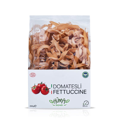 Hüma Organik Domatesli Fettucine Makarna 250 gr
