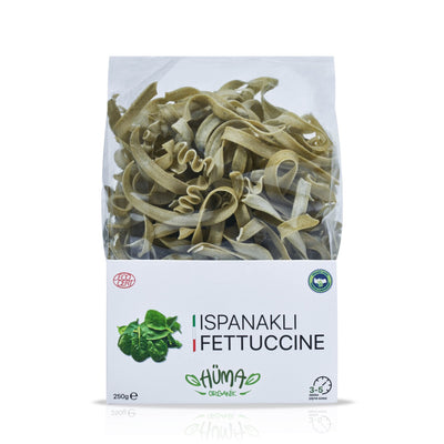 Hüma Organik Ispanaklı Fettucine Makarna 250 g