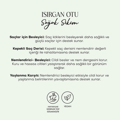 Isırgan Otu Yağı - Soğuk Sıkım (50 ml)