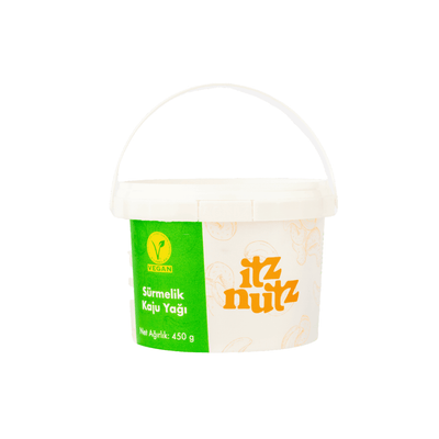 Itz Nutz Sürmelik Kaju Yağı (Kaju Tereyağı) 450 gr