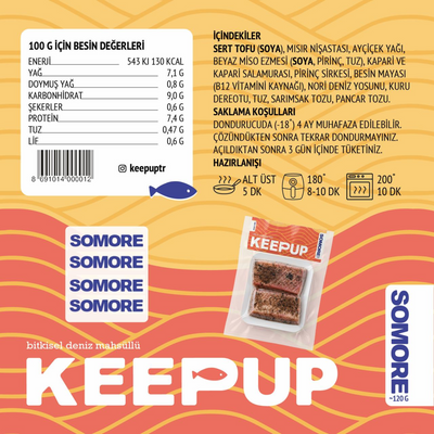 Keepup Somore Vegan Somon 120 gr