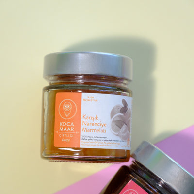 Kocamaar Çiftliği Şeker İlavesiz Karışık Narenciye Marmelatı 270 gr