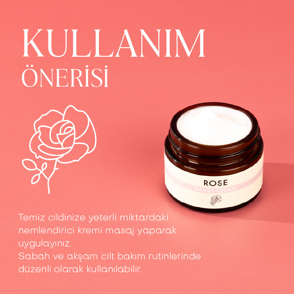 Gül Canlandırıcı Yüz Kremi (50 ml)