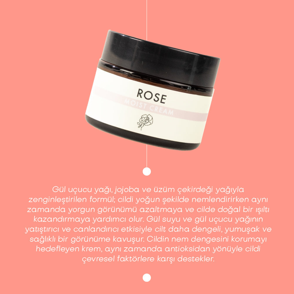 Gül Canlandırıcı Yüz Kremi (50 ml)
