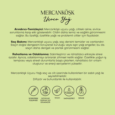 Mercanköşk Uçucu Yağı (5 ml)