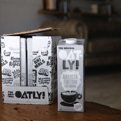 Oatly Barista Edition Yulaf Sütü 1 lt ,Glutensiz, GDO' suz (6 lı orjinal koli)