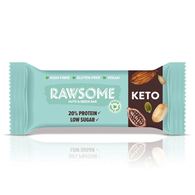 Rawsome Kakaolu  Ketojenik Protein bar 40 gr
