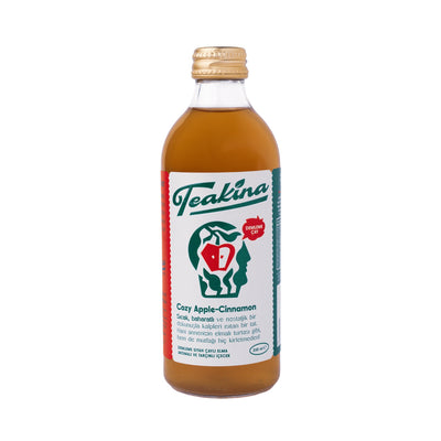 Teakina Demleme Siyah Çay Elma & Tarçın 330 Ml