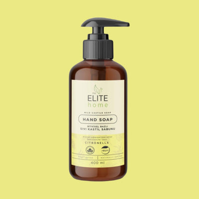 The Elite Home Bitkisel Bazlı Ve Vegan Sertifikalı Sıvı El Sabunu 400 ml (citronella)
