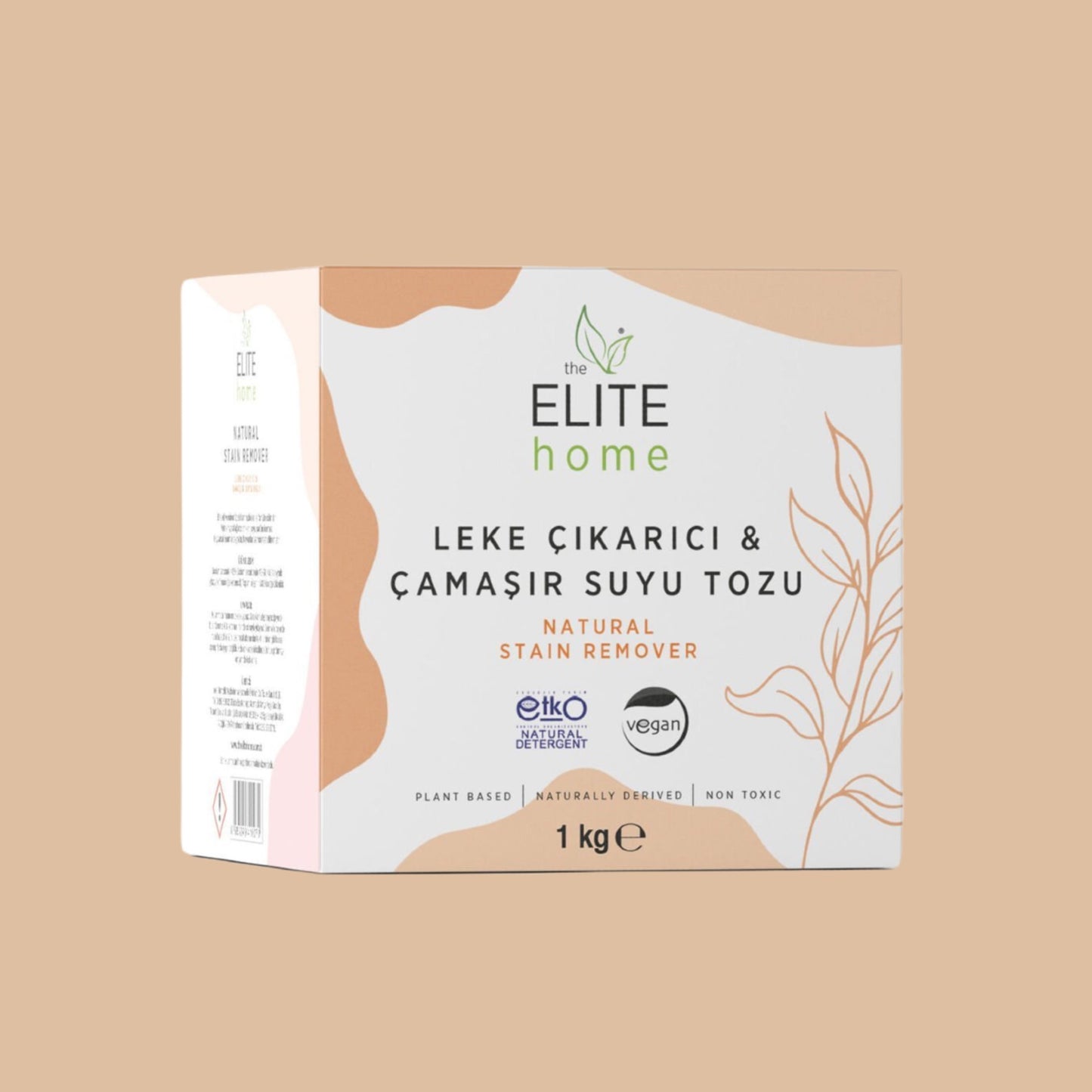 The Elite Home Doğal ve Vegan Sertifikalı Leke Çıkarıcı ve Çamaşır Suyu Tozu 1 kg