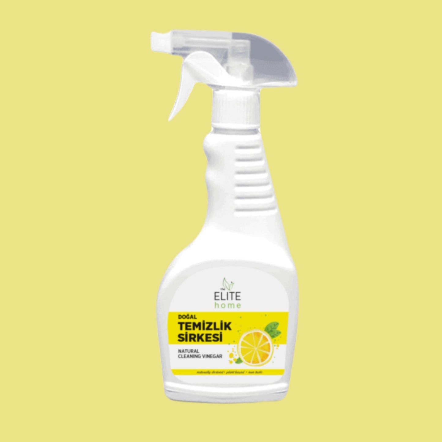 The Elite Home Organik Sertifikalı Çok Amaçlı Temizlik Sirkesi 500 ml