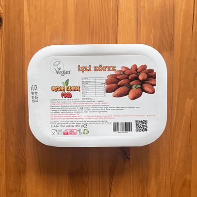 Vegan Gurme Food Vegan İçli Köfte Soyalı (6 adet) 350gr