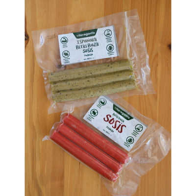 Vitavegantis Ispanaklı Sosis 200 gr